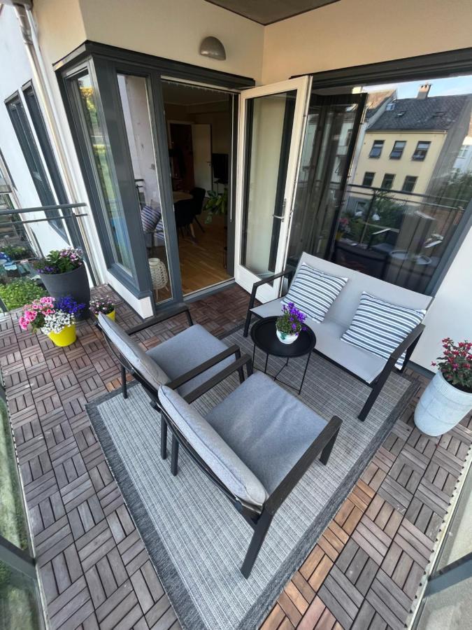 Modern Apartment - Amazing Terrace And Fjord View, Close To City Center Bergen Zewnętrze zdjęcie