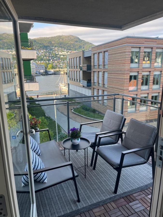 Modern Apartment - Amazing Terrace And Fjord View, Close To City Center Bergen Zewnętrze zdjęcie